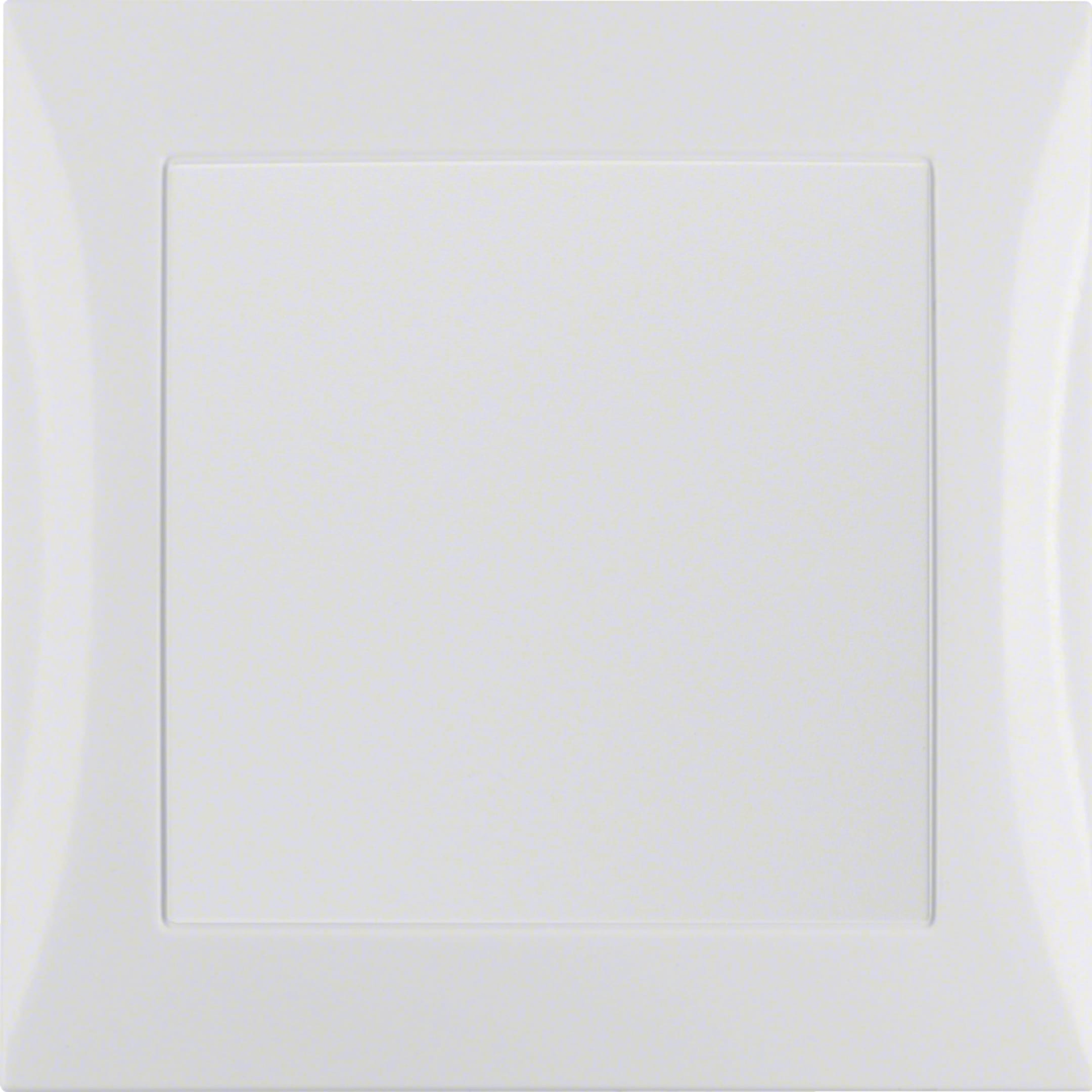 HAGER BOCCHIOTTI - Alimentatore con cornice Berker S.1 bianco polare lucido