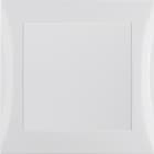 HAGER BOCCHIOTTI - Alimentatore con cornice Berker S.1 bianco polare lucido