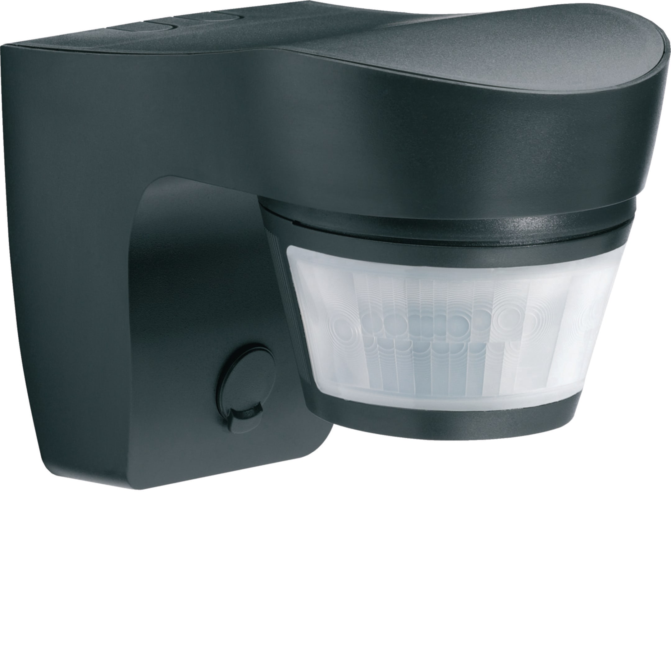 HAGER BOCCHIOTTI - Rilevatore di movimento a infrarossi da parete standard 140° IP55 10A antracite