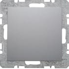 HAGER BOCCHIOTTI - Inserto cieco con pezzo centrale Berker B.7 alu opaco, verniciato