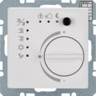 HAGER BOCCHIOTTI - Termostato KNX KNX - Serie Q.1/Q.3 bianco polare velluto