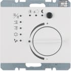 HAGER BOCCHIOTTI - Termostato KNX KNX - Serie K.1 bianco polare lucido