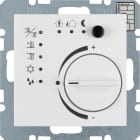 HAGER BOCCHIOTTI - Termostato KNX KNX - Serie S.1/B.3/B.7 bianco polare opaco