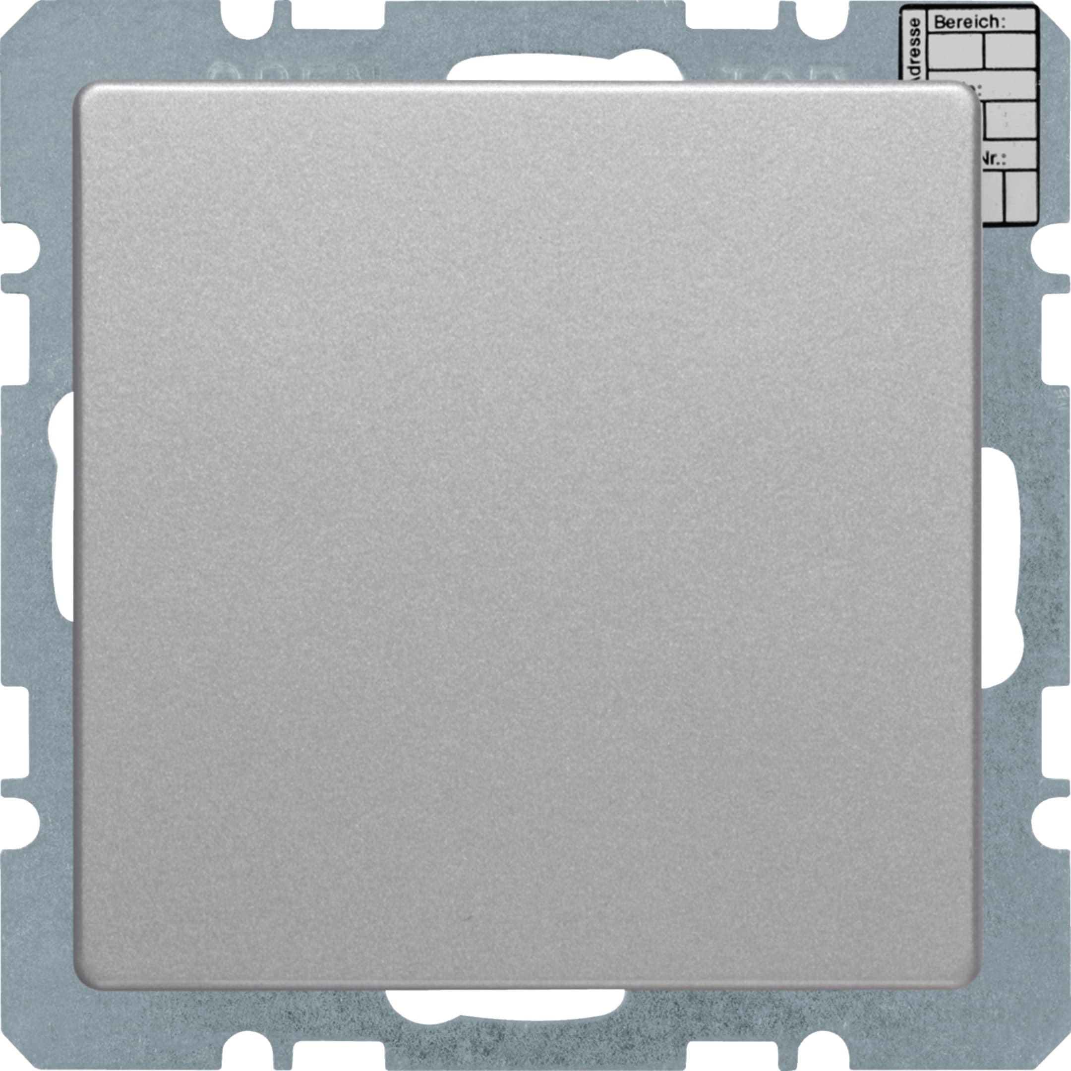 HAGER BOCCHIOTTI - Sensore KNX CO2 + reg. umidità e temp. KNX - Serie Q.1/Q.3 alu vellut, vern.