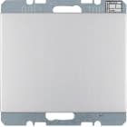 HAGER BOCCHIOTTI - Sensore KNX CO2 + reg. umidità e temp. KNX - Serie K.5 alu, allum. anod.