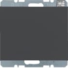 HAGER BOCCHIOTTI - Sensore KNX CO2 + reg. umidità e temp. KNX - Serie K.1 antrac.opac, vern.