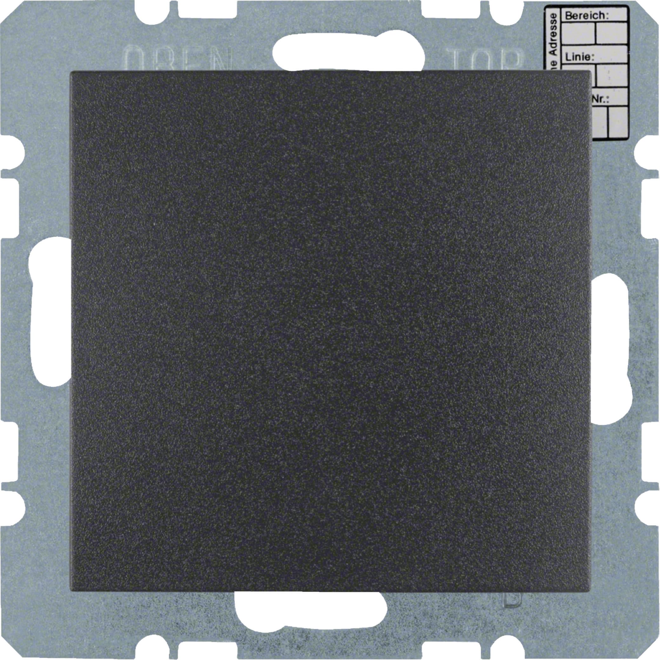 HAGER BOCCHIOTTI - Sensore KNX CO2 + reg. umidità e temp. KNX - Serie S.1/B.3/B.7 antrac.opac