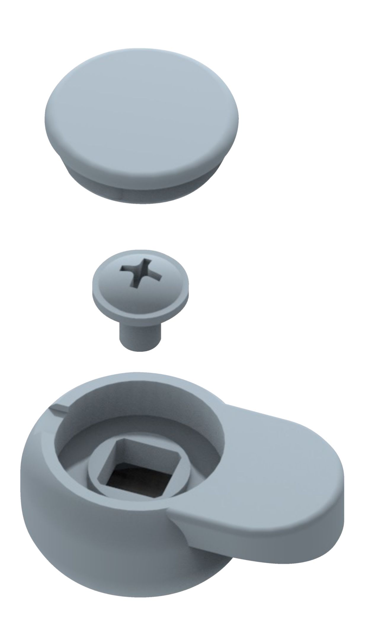 HAGER BOCCHIOTTI - Set 10 Leve In Plastica Ricambio Orion Plus/Londra+