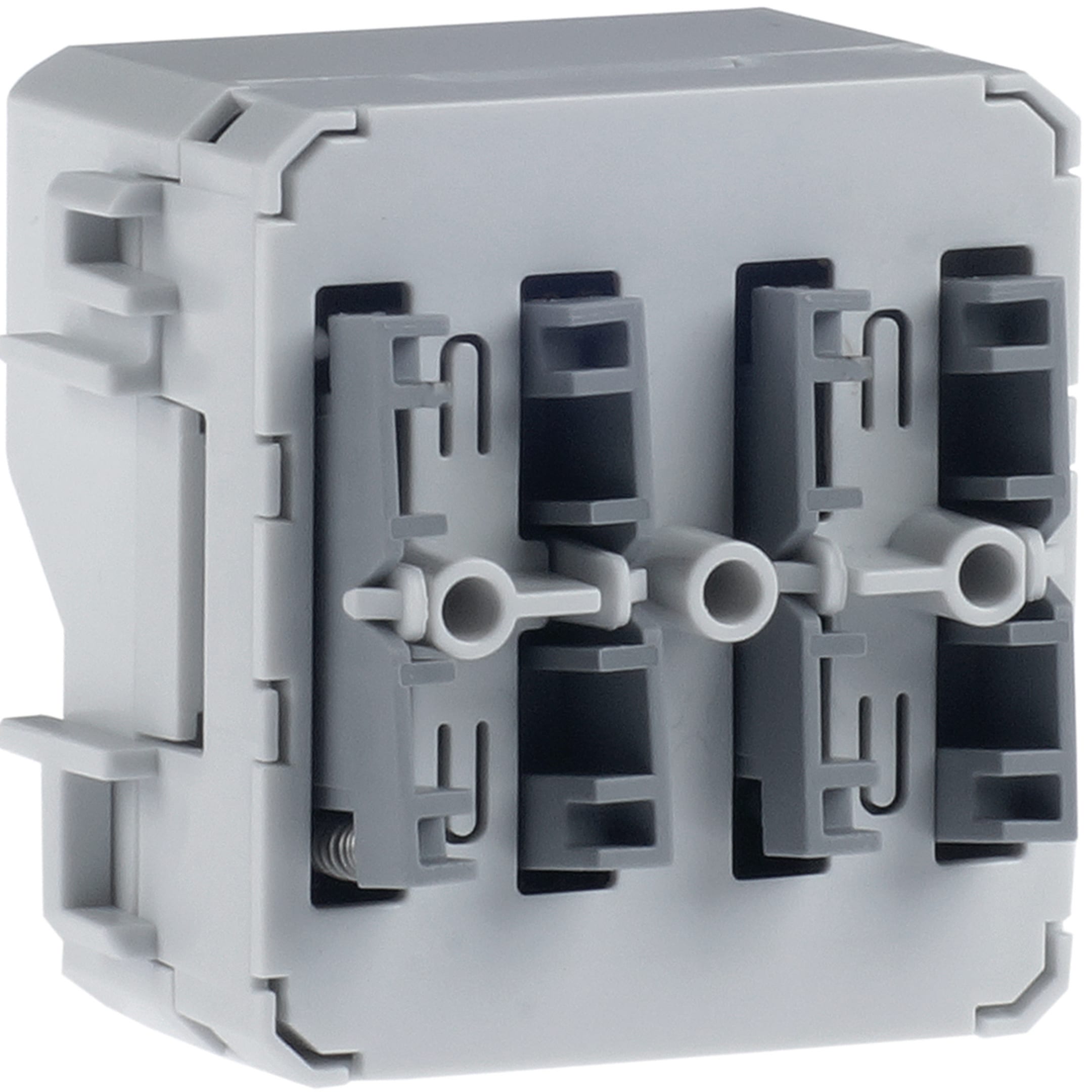 HAGER BOCCHIOTTI - Modulo Puls. doppio accoppiatore bus integrato 2 punti di comando KNX W.1