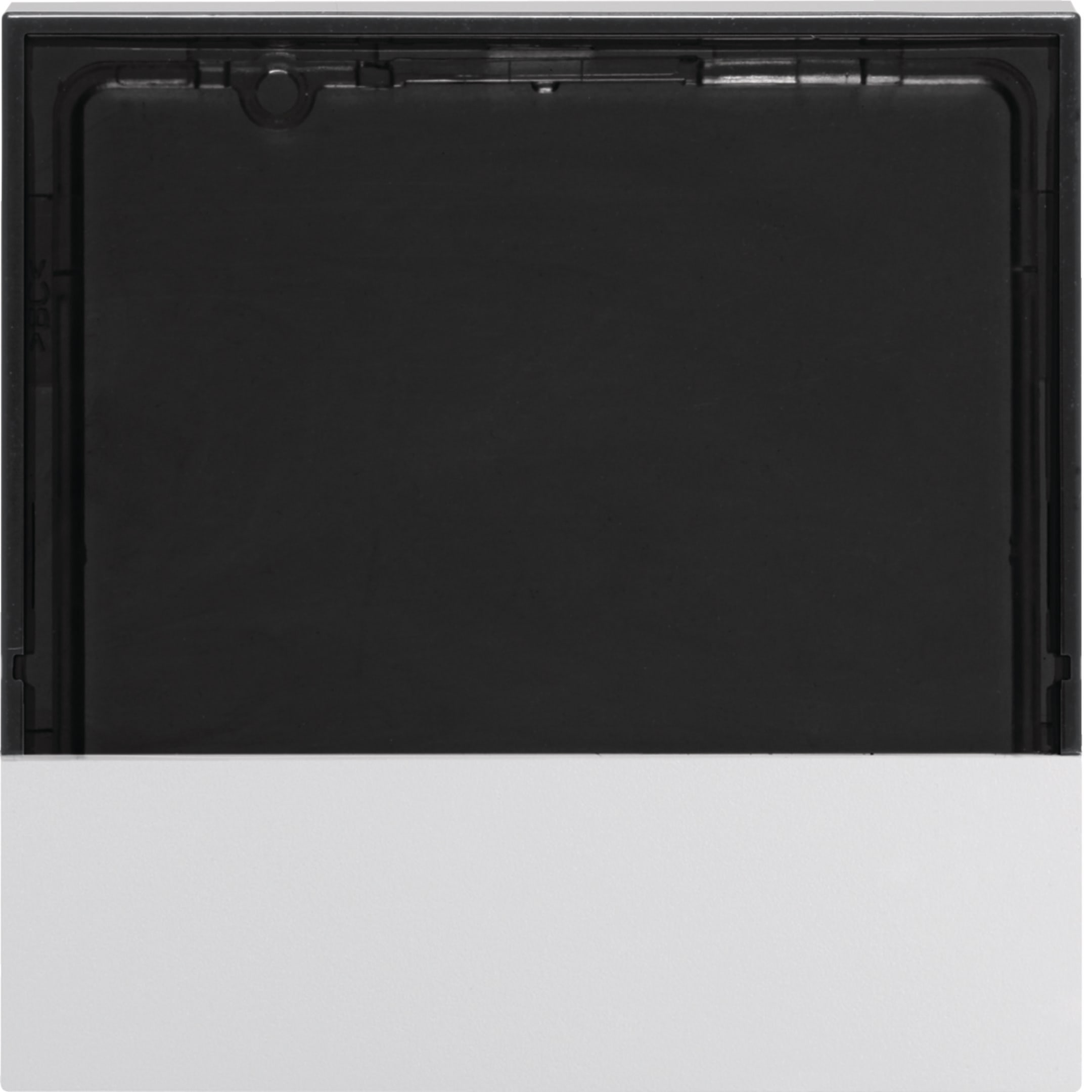 HAGER BOCCHIOTTI - Mostrina x Reg. temp. e rilev. ambiente KNX - Serie S.1/B.3/B.7 bianco pol. opac