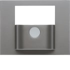 HAGER BOCCHIOTTI - Copertura x modulo rilevat. movim. KNX KNX - Serie K.1/K.5 acc. inox opac vern.