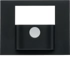 HAGER BOCCHIOTTI - Copertura per modulo rilevatore di movimento KNX berker K.1/K.5 antracite opaco