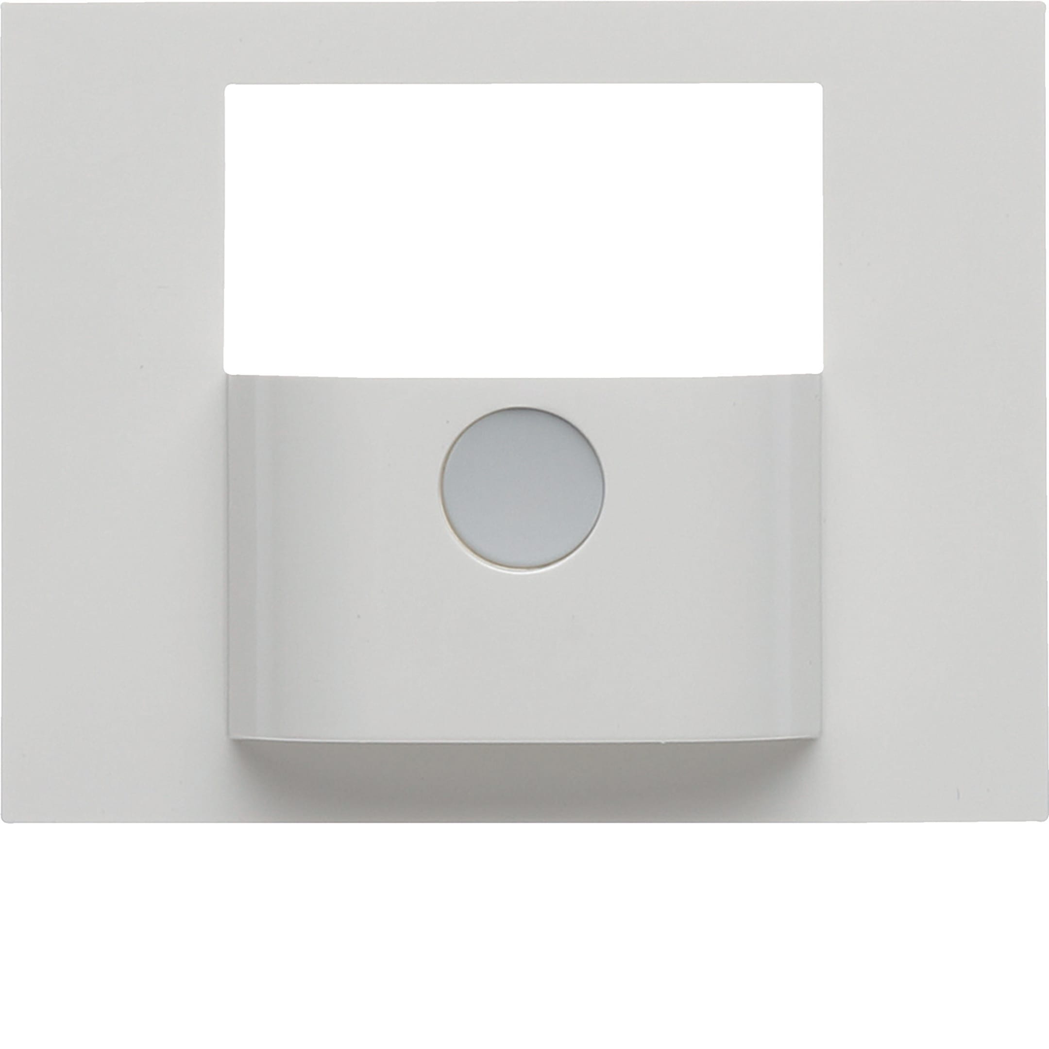 HAGER BOCCHIOTTI - Copertura per modulo rilevatore di movimento KNX - K.1/K.5 bianco polare lucido