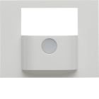 HAGER BOCCHIOTTI - Copertura per modulo rilevatore di movimento KNX - K.1/K.5 bianco polare lucido