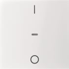 HAGER BOCCHIOTTI - COPRITAST.+''0-1'' X MOD SING.SX/BX BI.LUC