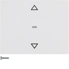 HAGER BOCCHIOTTI - Pulsante per veneziane Berker K.1 bianco polare lucido