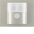 HAGER BOCCHIOTTI - rilevatore movimento infrarossi comfort 2,2 m Serie K.5 acciaio inox opac, vern.