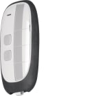 HAGER BOCCHIOTTI - Trasmettitore portatile radio KNX 2 canali bianco polare/grigio, lucido/opaco