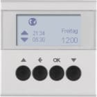 HAGER BOCCHIOTTI - Orologio per comando veneziane Berker S.1/B.7 alu opaco, verniciato