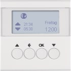 HAGER BOCCHIOTTI - Orologio per comando veneziane Berker S.1/B.3/B.7 bianco polare lucido