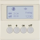 HAGER BOCCHIOTTI - Orologio radio KNX quicklink Berker S.1 bianco lucido