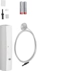 HAGER BOCCHIOTTI - Sensore di luminosità radio KNX bianco polare opaco