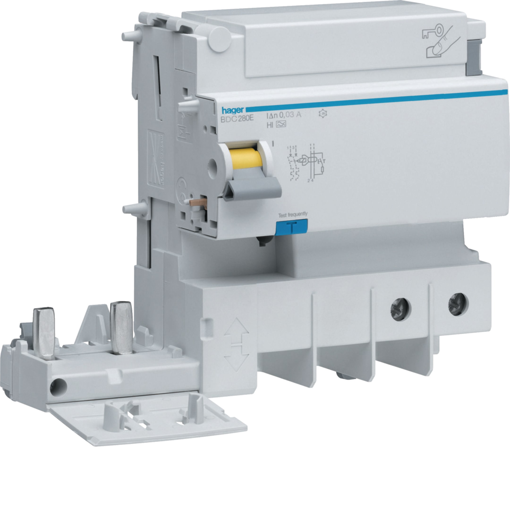 HAGER BOCCHIOTTI - Blocco differenziale 2P ?125A tipo AC 30mA 6M