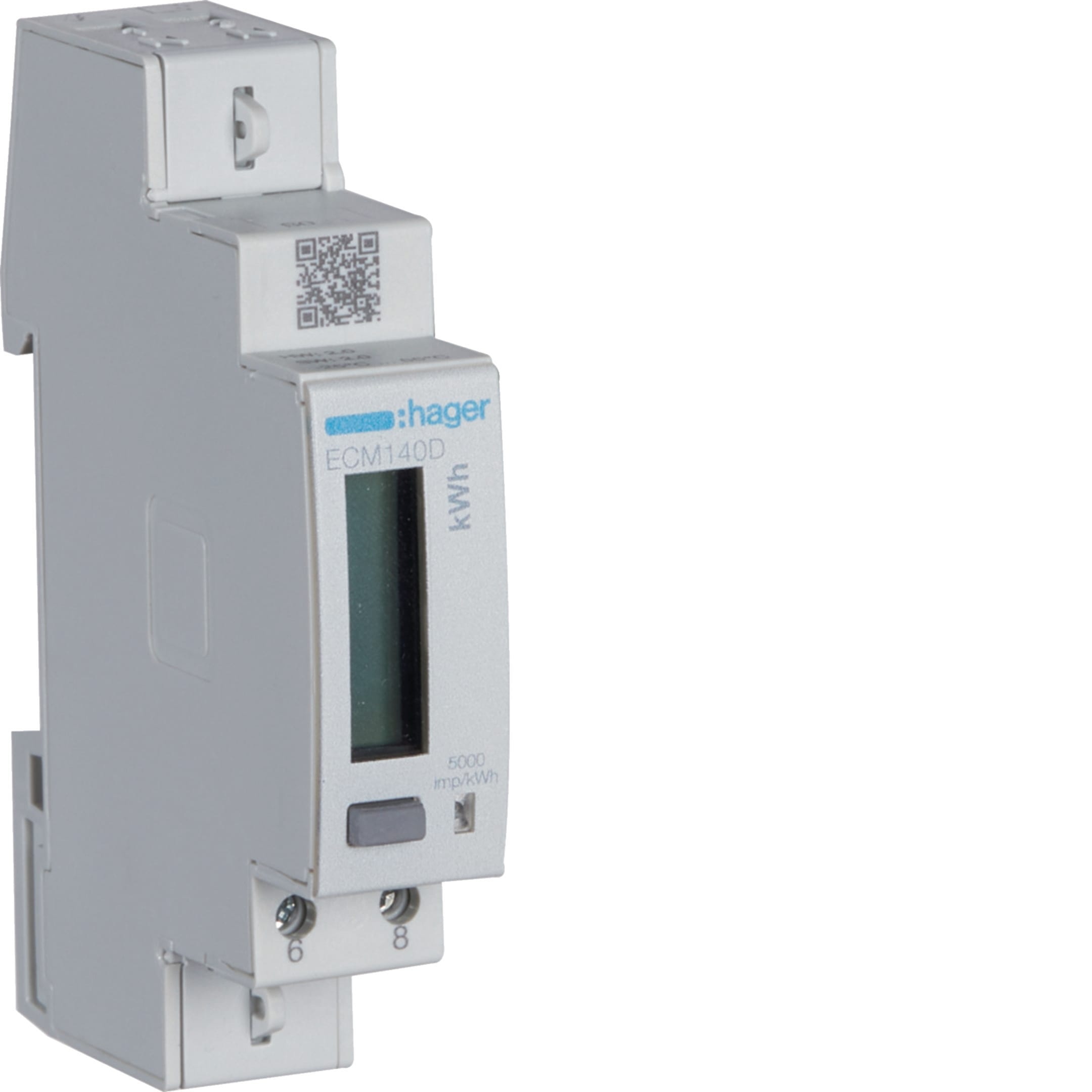 HAGER BOCCHIOTTI - Contatore monofase diretto 40 A M-Bus MID 1M