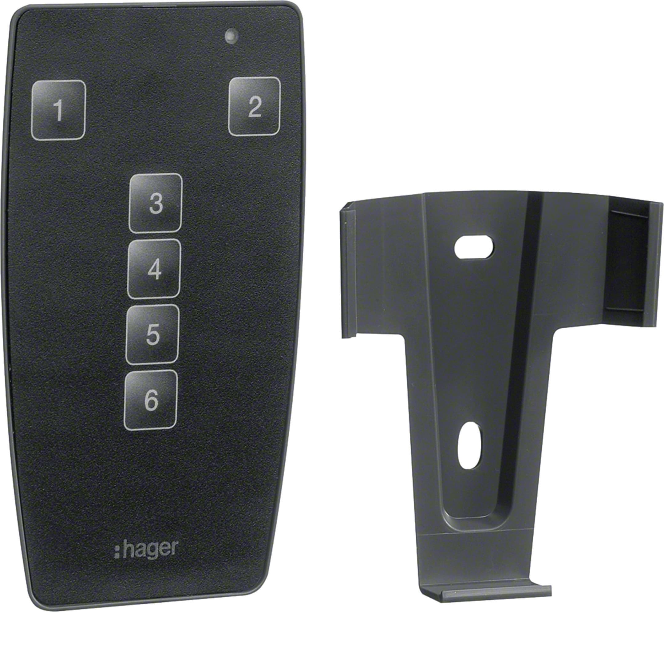 HAGER BOCCHIOTTI - TELECOMANDO IR 6 CANALI KNX