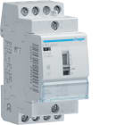 HAGER BOCCHIOTTI - Contattore a comando manuale silenzioso 25 A 24 VAC / VDC 4 NA 2 moduli DIN