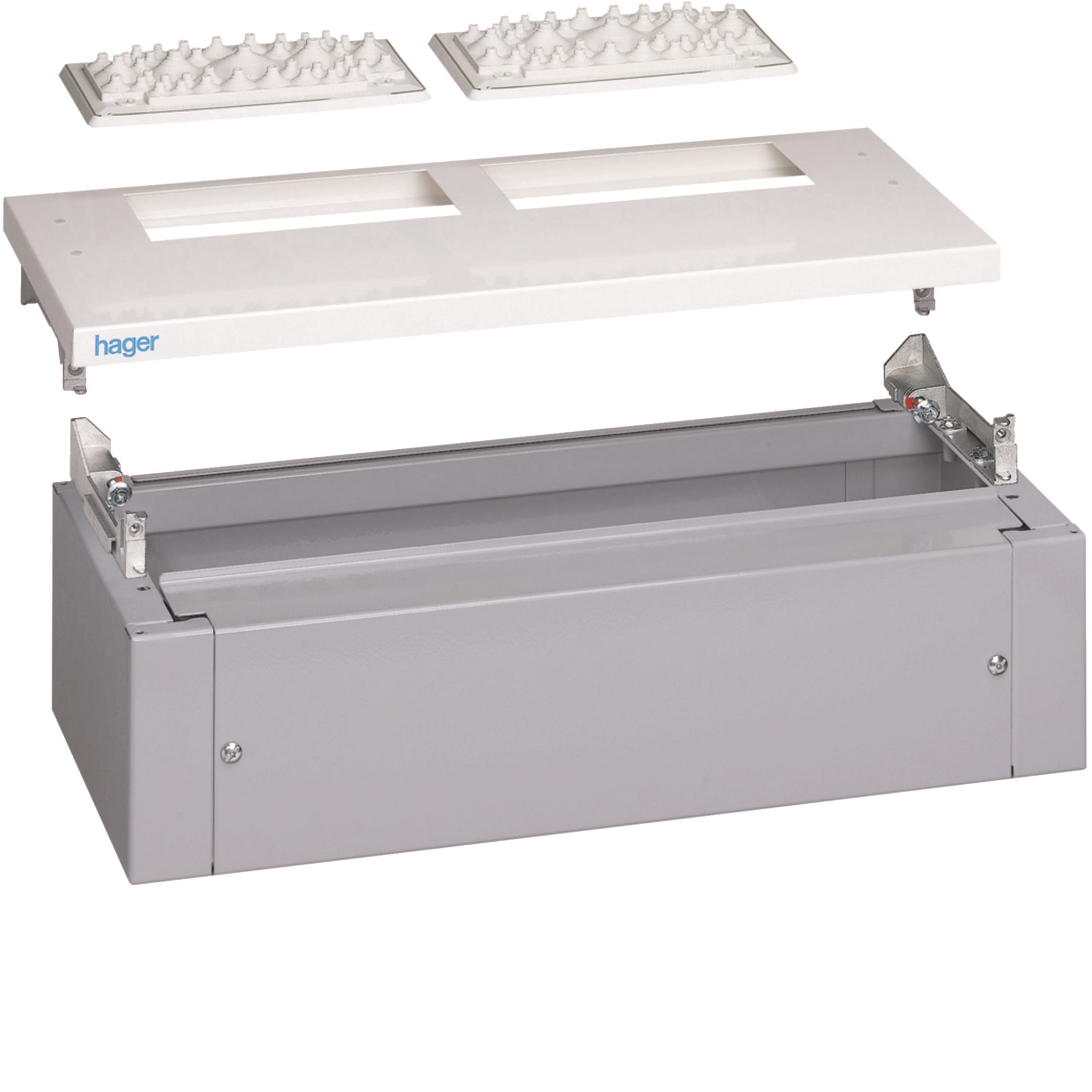 HAGER BOCCHIOTTI - Kit testata + zoccolo IP40 L620 quadro 4