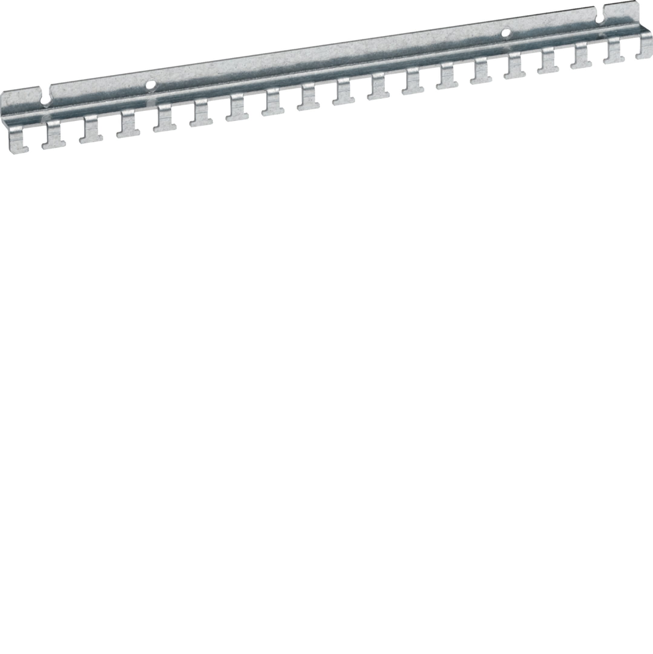 HAGER BOCCHIOTTI - Staffa in metallo per ammaraggio cavi di impianto 24 moduli vegaD