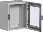 HAGER BOCCHIOTTI - Quadro in lamiera a parete con porta trasparente H350 L300 P200 orion plus