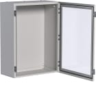 HAGER BOCCHIOTTI - Quadro in lamiera a parete con porta trasparente H800 L600 P300 orion plus