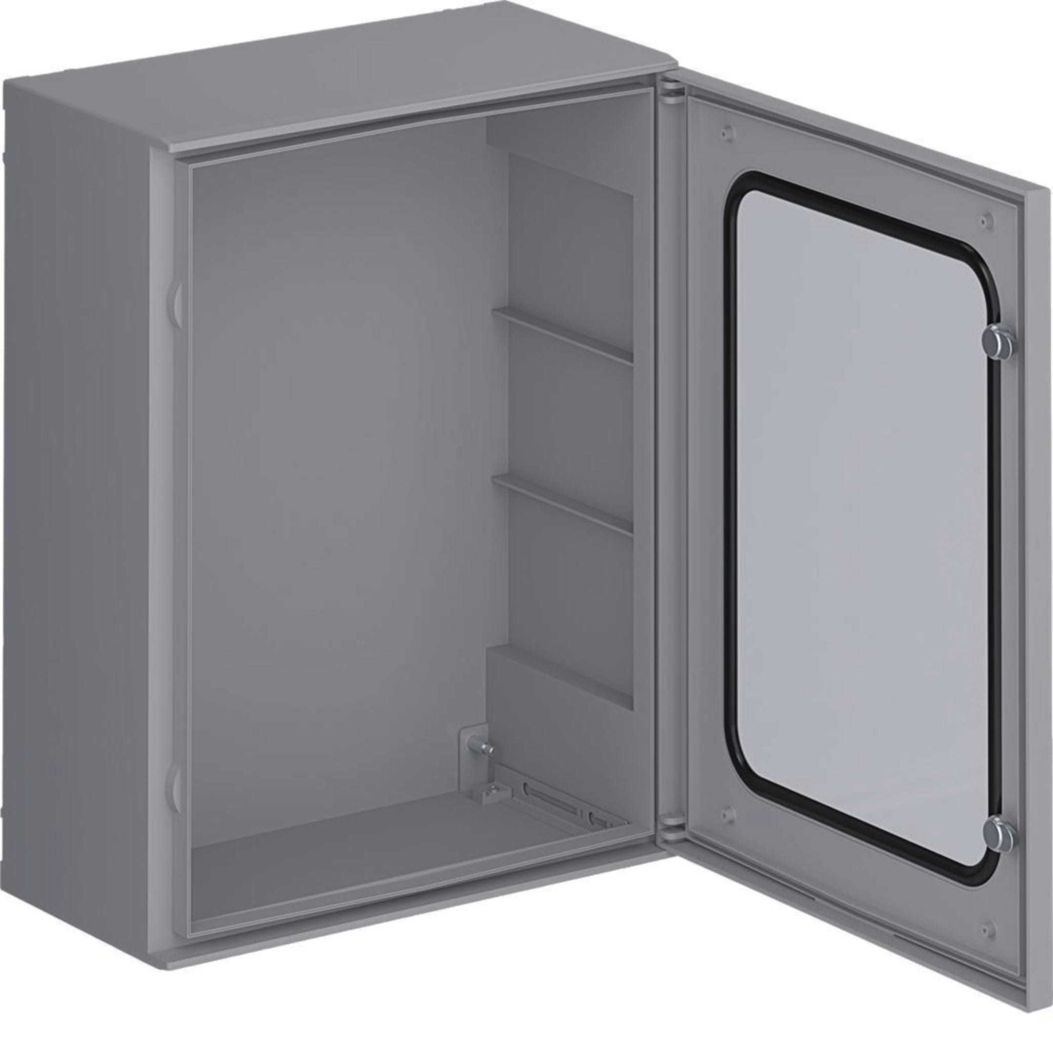 HAGER BOCCHIOTTI - Quadro in poliestere a parete con porta trasparente H650 L500 P200 orion plus