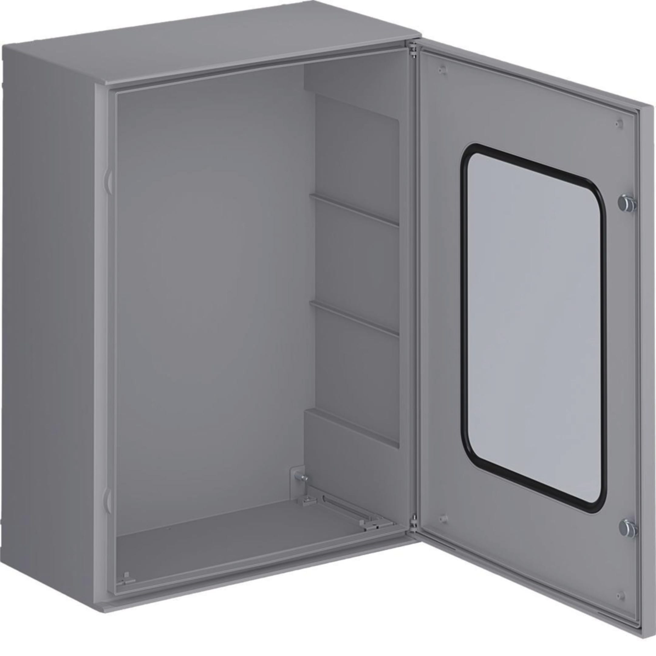 HAGER BOCCHIOTTI - Quadro in poliestere a parete con porta trasparente H800 L600 P300 orion plus