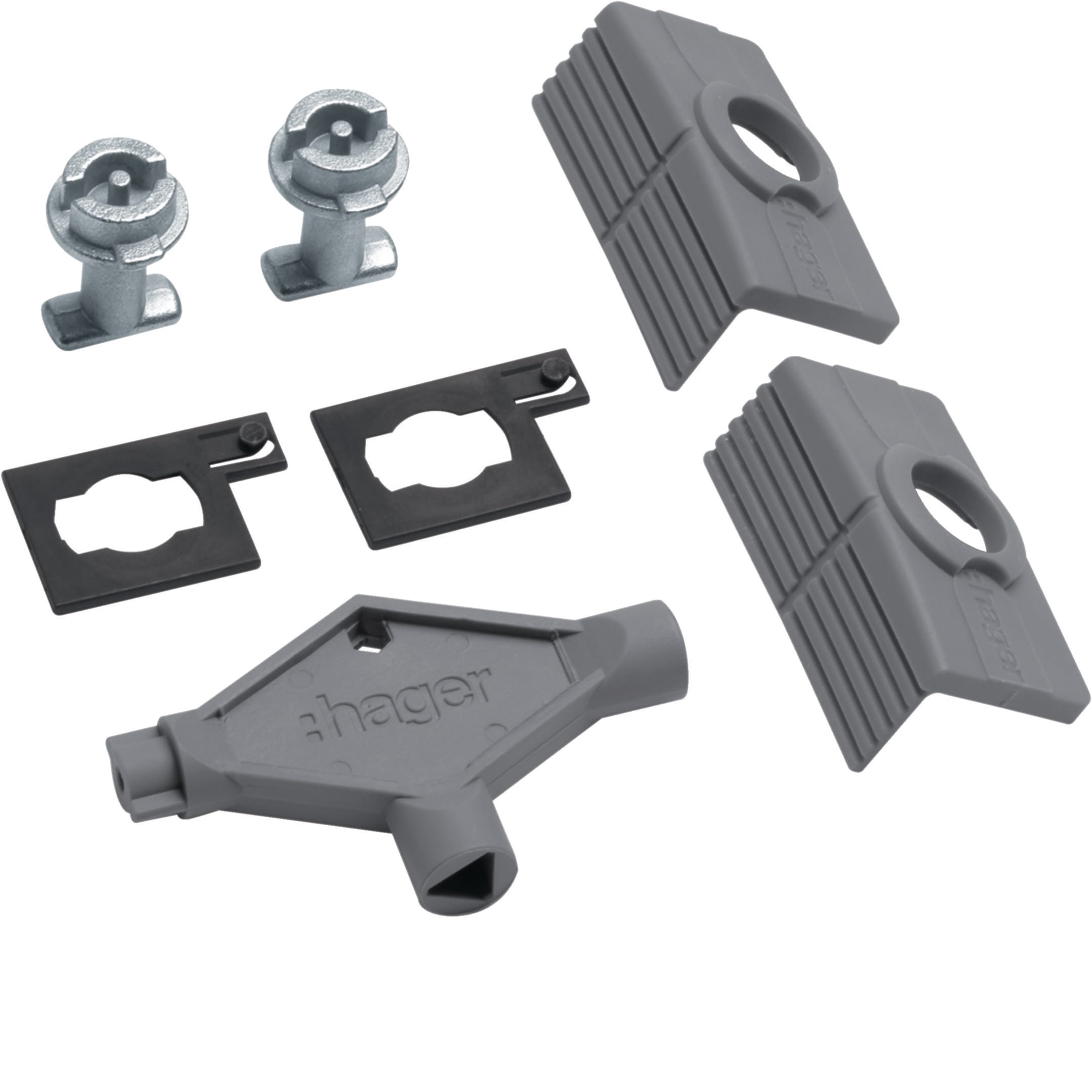 HAGER BOCCHIOTTI - Kit inserto di chiusura doppia aletta 3mm orion plus