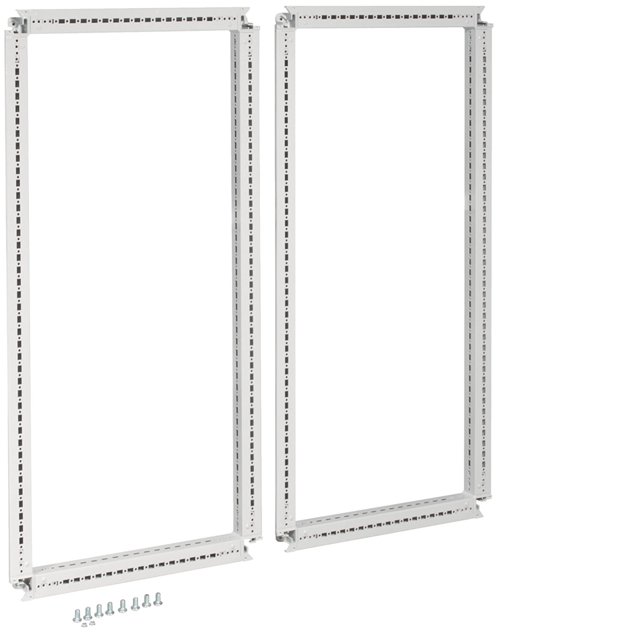 HAGER BOCCHIOTTI - Kit base / testata L1200 P600 RAL7035 venezia