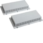 HAGER BOCCHIOTTI - Piastra preforata di ventilazione per la piastra passacavi FZ402 quadro evo