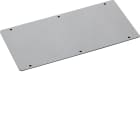 HAGER BOCCHIOTTI - Piastra passacavi cieca in lamiera senza prefratture quadro evo