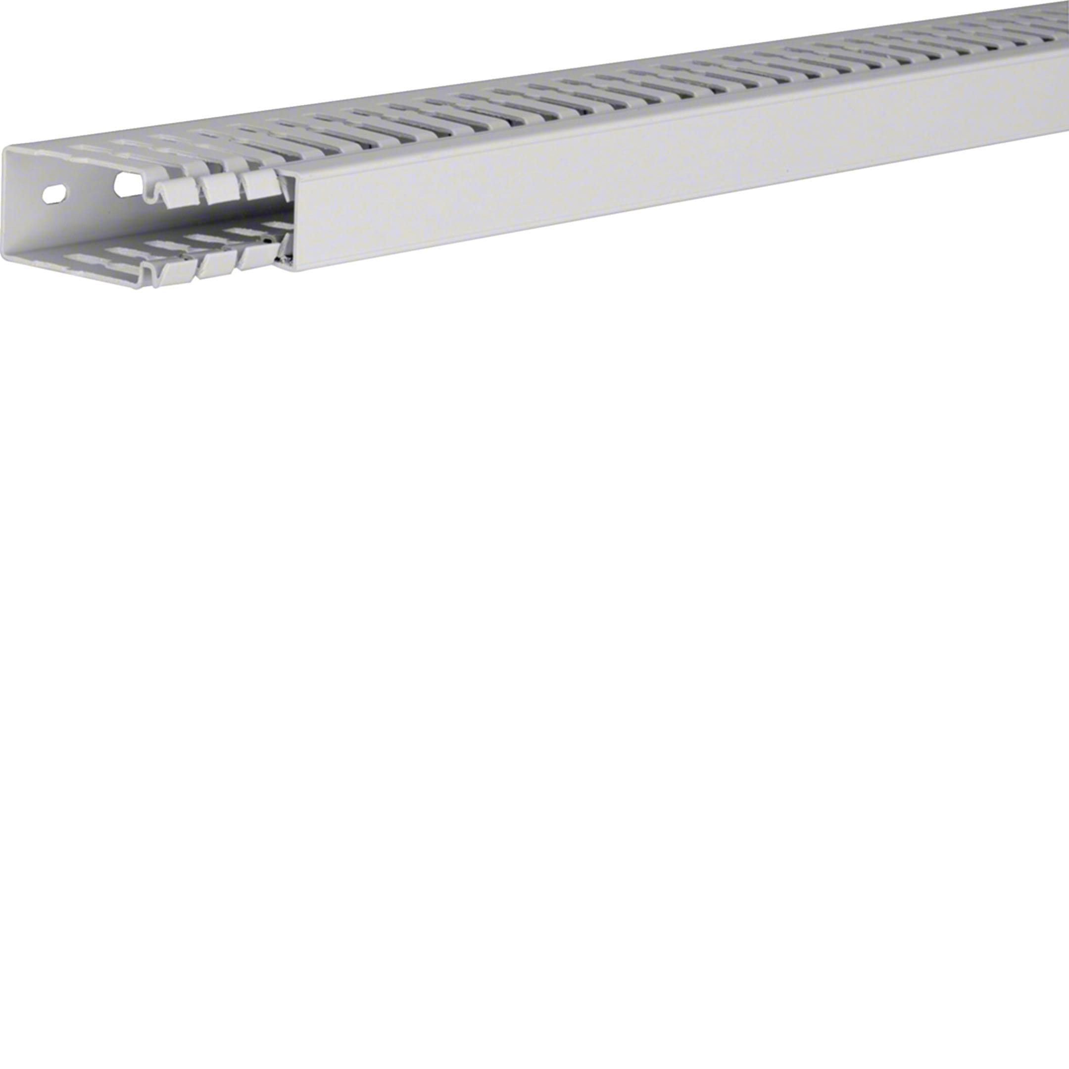 HAGER BOCCHIOTTI - Canaletta per cablaggio Halogen Free 25x60 linea HA7 grigio chiaro