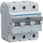 HAGER BOCCHIOTTI - Interruttore automatico magnetotermico 10000A 10kA 3P curva C 125A 4.5M