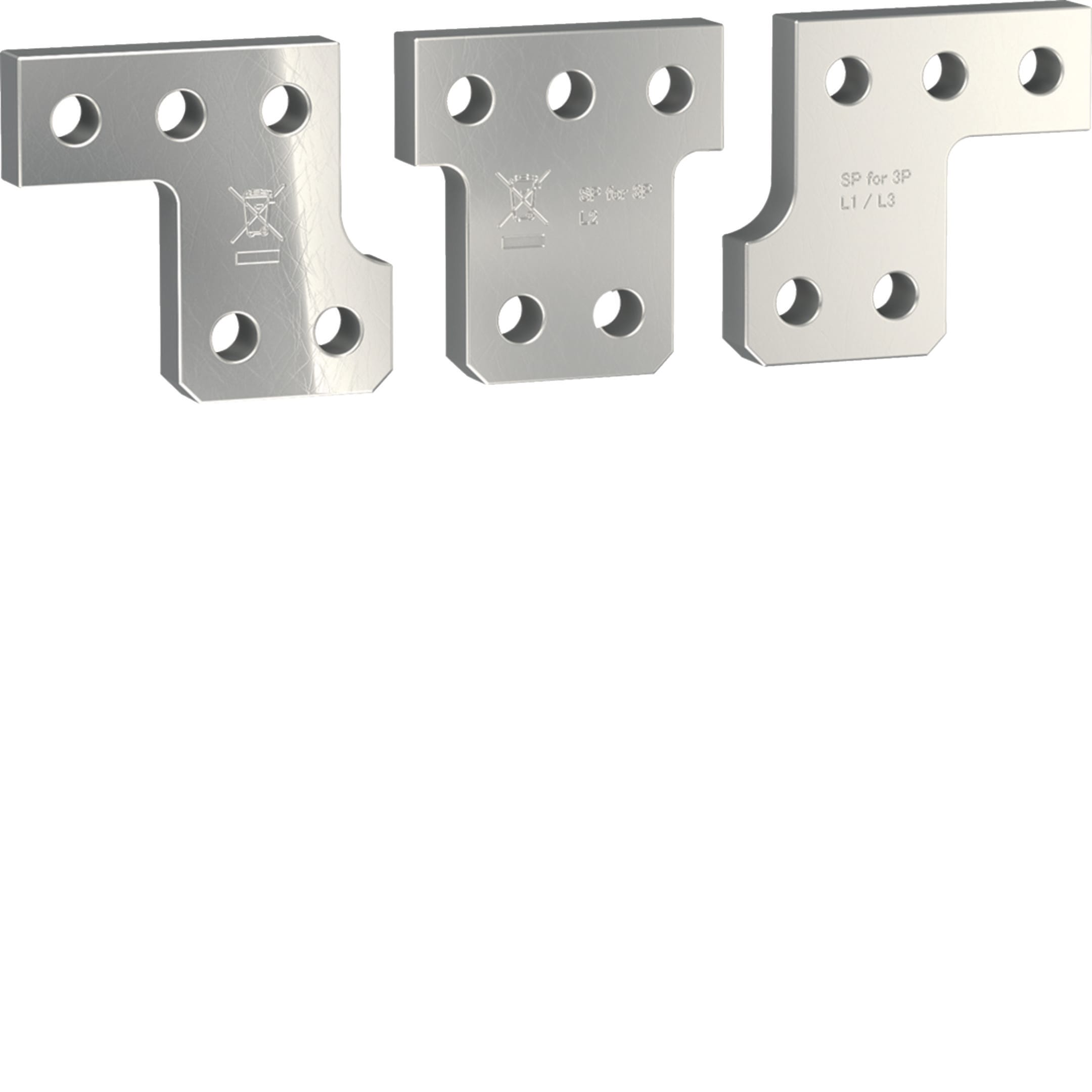 HAGER BOCCHIOTTI - Kit 3 connessioni per terminali frontali per interruttore hw+ HW1 3P