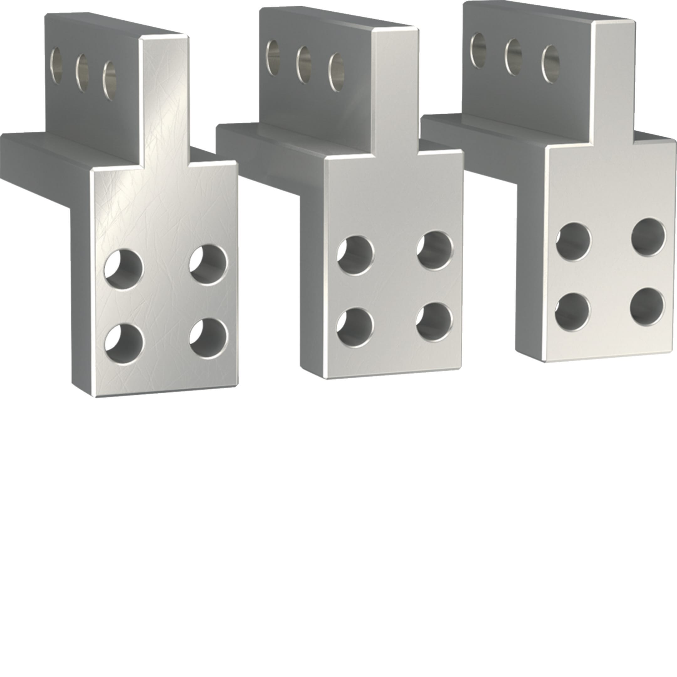 HAGER BOCCHIOTTI - Kit 3 connessioni per barre verticali per terminali frontali hw+ HW1 3P