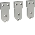 HAGER BOCCHIOTTI - Kit 3 terminali frontali inferiori corti per hw+ HW1 3P estraibile