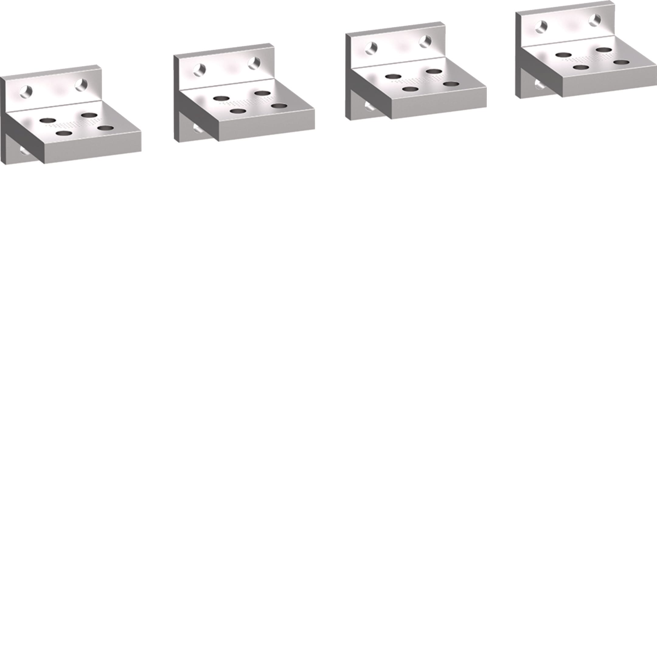 HAGER BOCCHIOTTI - Kit 4 terminali posteriori per hw+ HW4 4P 1000-2500A