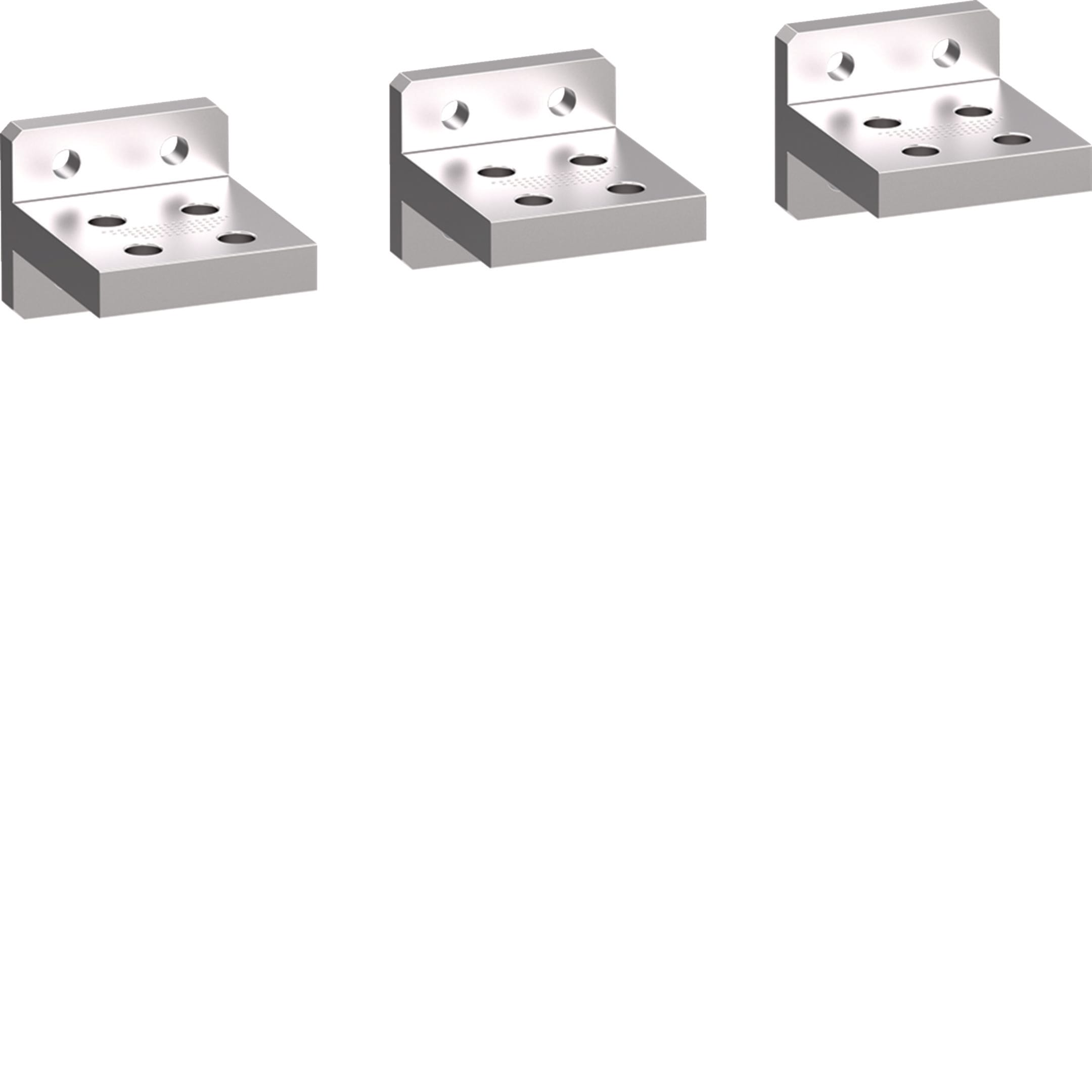 HAGER BOCCHIOTTI - Kit 3 terminali posteriori per hw+ HW2 3P 100kA 630-2500A