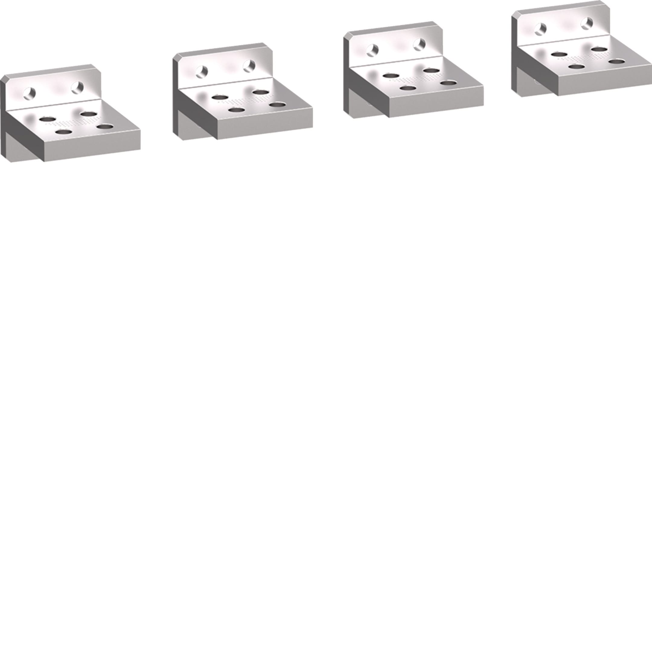 HAGER BOCCHIOTTI - Kit 4 terminali posteriori per hw+ HW2 4P 100kA 630-2500A