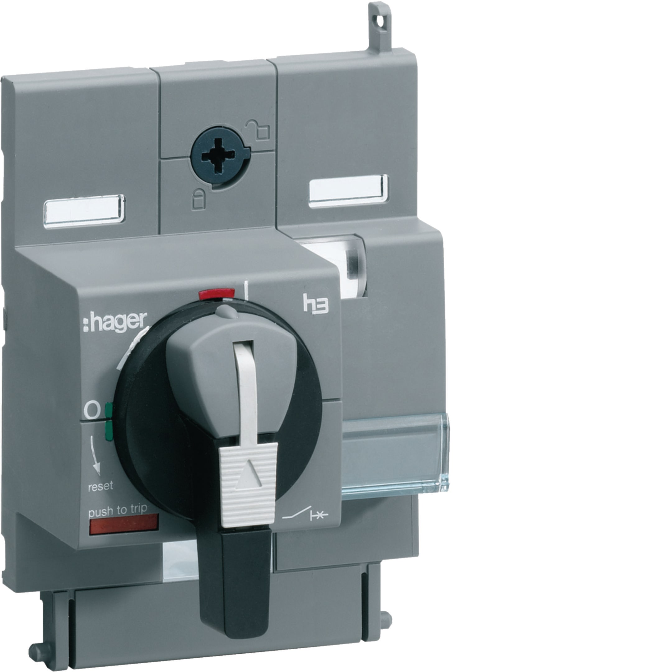HAGER BOCCHIOTTI - Manovra rotativa diretta per interruttore scatolato h3 x160