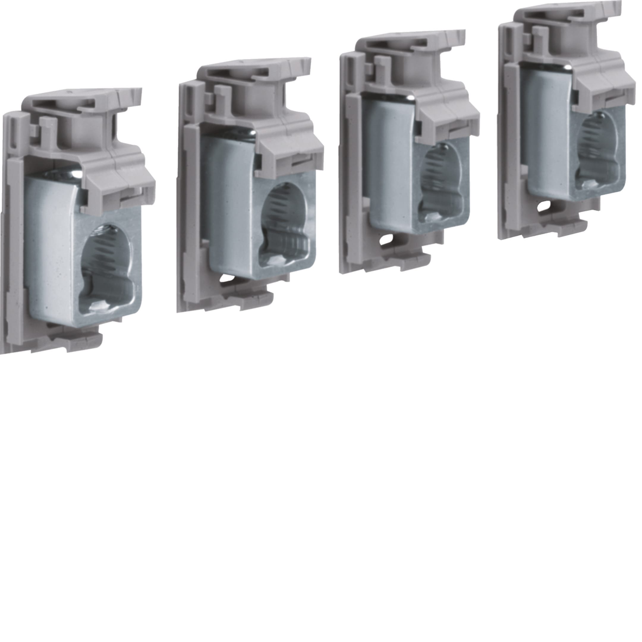 HAGER BOCCHIOTTI - Kit 4 morsetti per cavi Cu/Al 1x35–70 mm² per interruttore scatolato h3 x160 4P